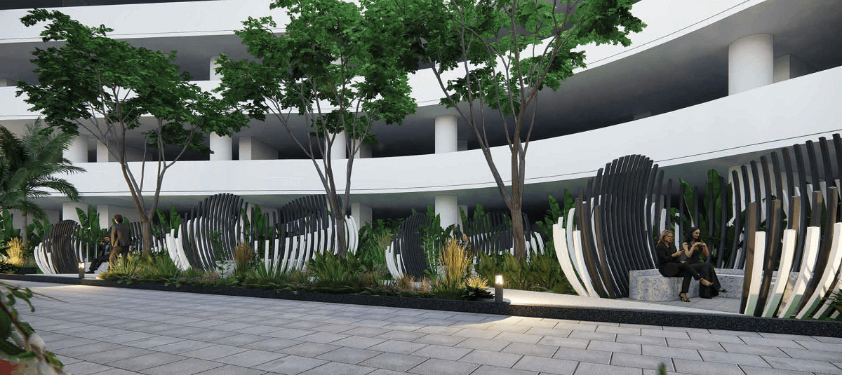 Evos Alchemy Chit Chat Garden Area