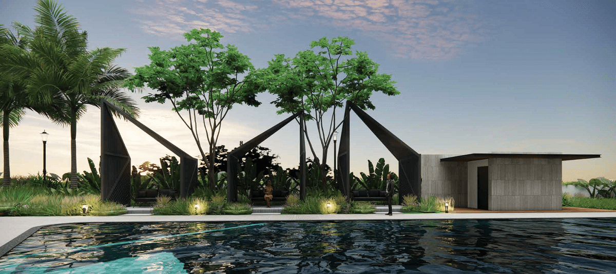 Evos Alchemy Pool Cabanas